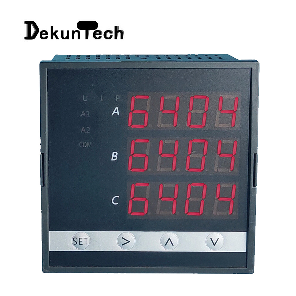 DK6304V三相交流数字真有效值电压表500V电力仪表
